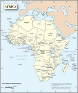 Engels-Afrika Kaart