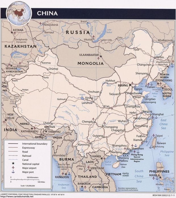 Kaart China