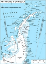 Kaart Antarctica